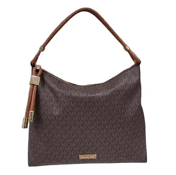Michael Kors Handbags - Michael Kors Signature Brown Shoulder Bag